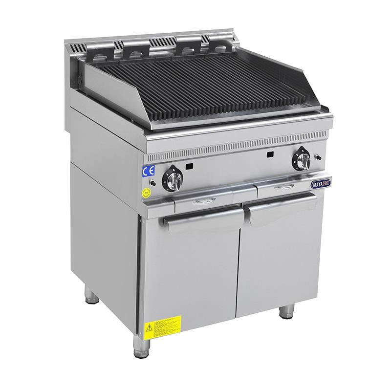 MAYAPAZ M-DSIG 660 Sulu Izgara, Gazlı, Alt Dolaplı, 600x630x850 mm, 600 Serisi